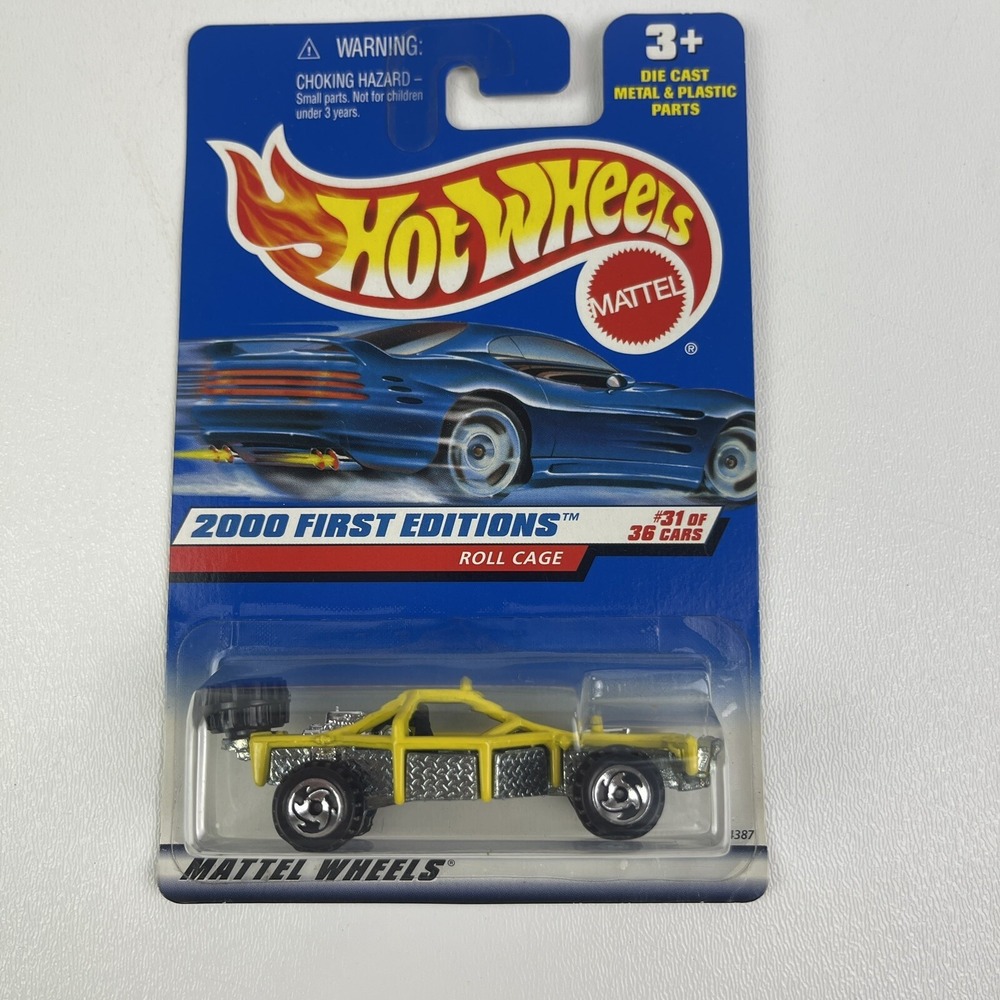 Hot Wheels Mattel Wheels 2000‎ First Edition Roll Cage #H5